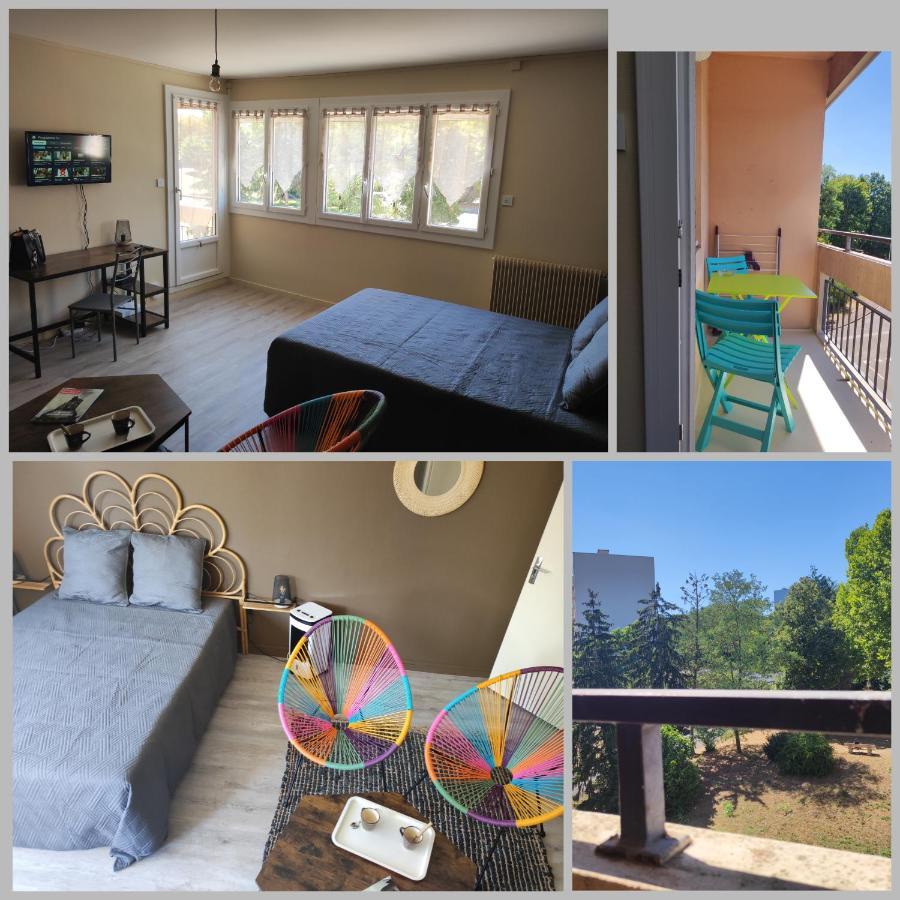 Studio - Meuble Tourisme, Trois Etoiles - 34 M2 Refait A Neuf- Residence Mâcon Εξωτερικό φωτογραφία